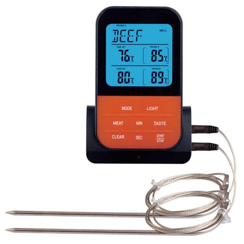 Image of BBQ Meat Thermometer, Wireless