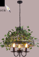 Load image into Gallery viewer, Emory - Vintage Industrial Bird Cage Hanging Lamp