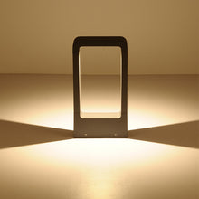 Load image into Gallery viewer, Breckyn - Modern Black Frame Garden Light