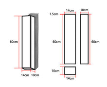 Load image into Gallery viewer, Ilumi - Modern Rectangular LED Lamp