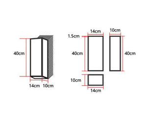 Ilumi - Modern Rectangular LED Lamp