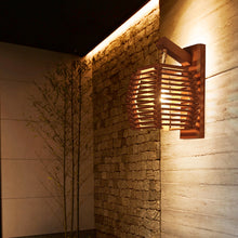 Load image into Gallery viewer, Cassia - Wooden Lantern Lamp