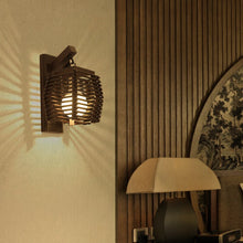 Load image into Gallery viewer, Cassia - Wooden Lantern Lamp