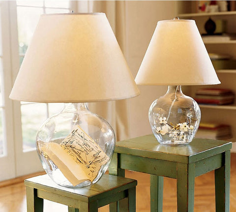 Image of Arabella - Modern Glass Desk Lamp