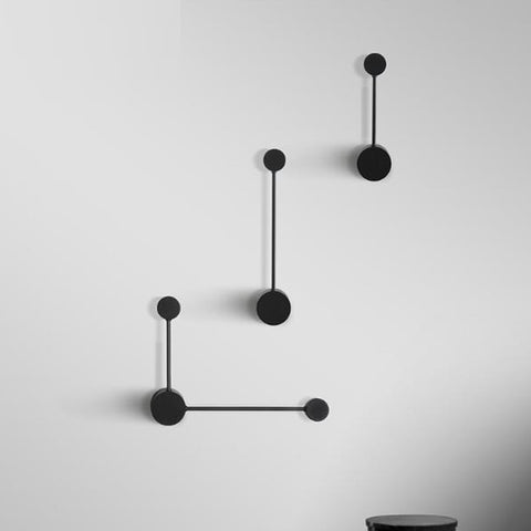 Image of Cyrus - Minimalist Circular Art Deco LED Wall Lamp