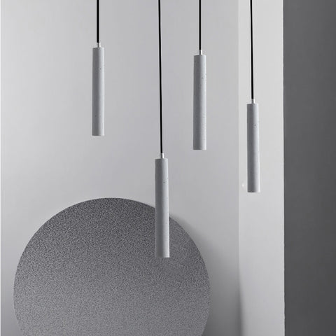 Image of Modern Nordic Long Hanging LED Lights