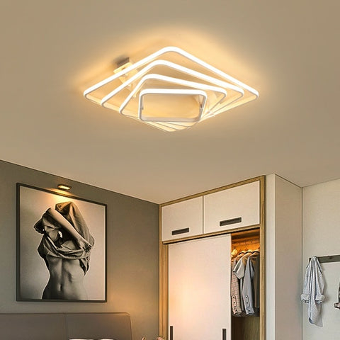 Image of Dilan - Modern LED Twist Layer Ceiling Light