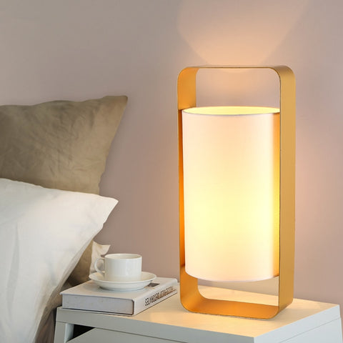 Image of Nate - Modern Frame Floating Lantern Desk Lamp