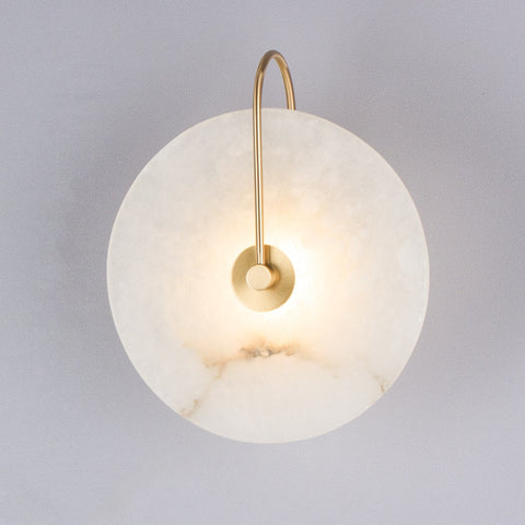 Image of Lalula - Marble Circular Wall Lamp